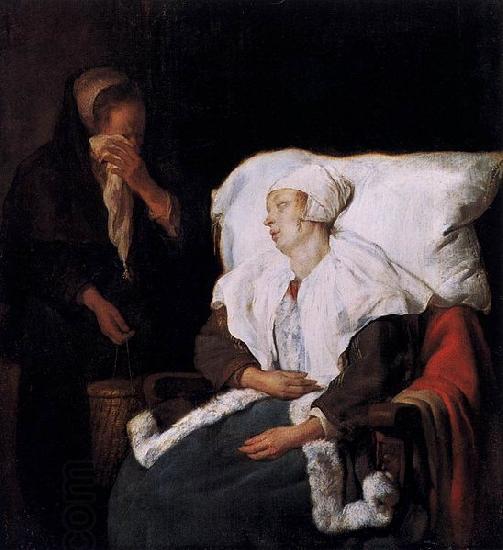 Gabriel Metsu The Sick Girl oil painting picture